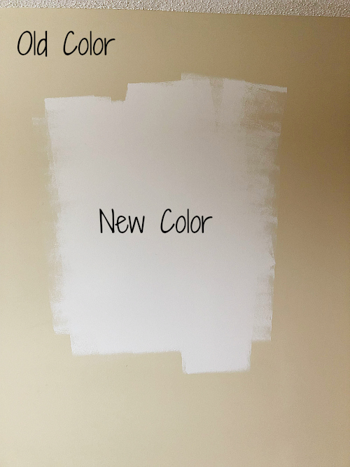 Paint Color Difference on wall when painting over old wall color