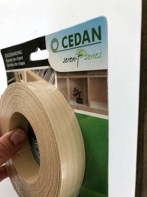 Edge Tape for Card Catalog Top