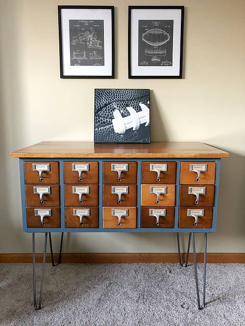 Finished Card Catalog