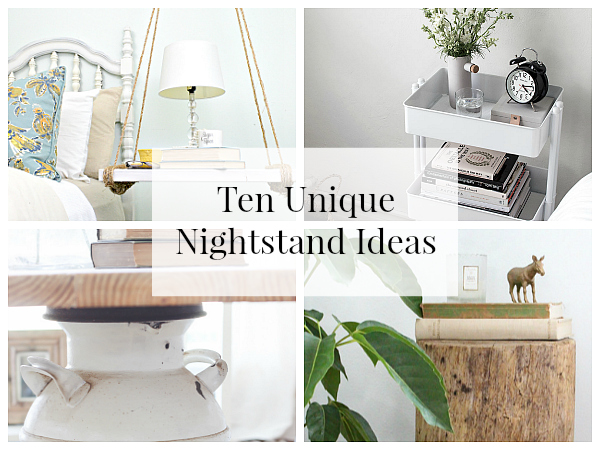 Ten Unique Nightstand Ideas