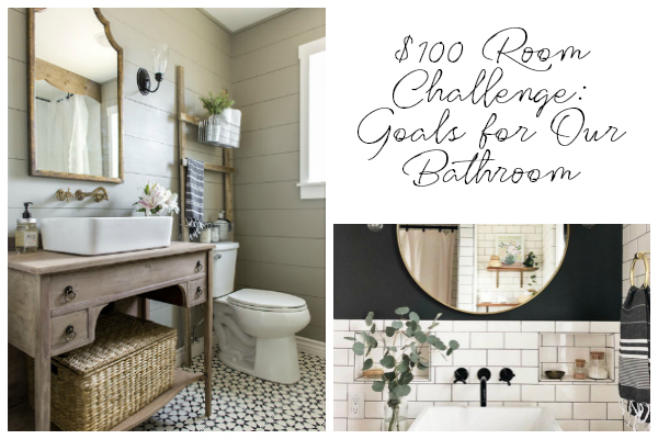 Title Image: $100 Room Challenge Goals and Inspiration