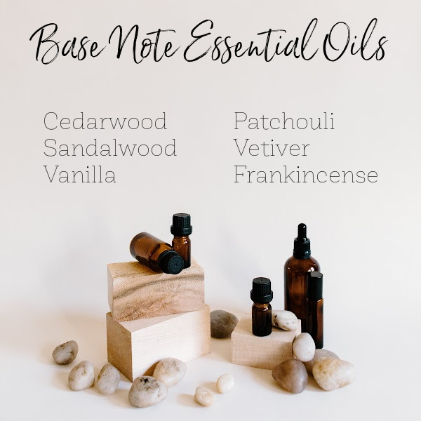 Base Note Essential Oils for making homemade perfume