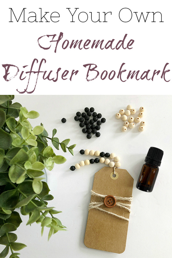 Easy tutorial sharing how to make your own DIY Diffuser Bookmark. Also shares ideas for oil and book combinations.