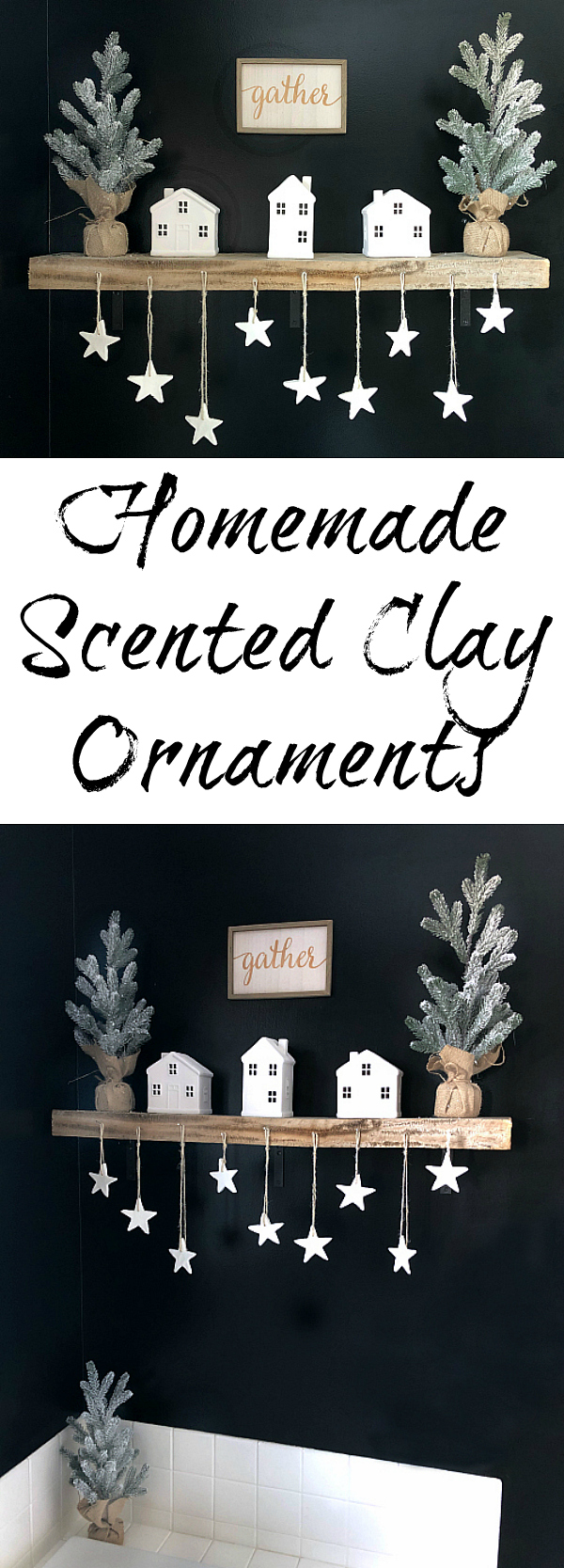 DIY Scented Clay Ornaments