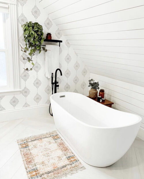 Boho Bathroom Inspiration from reneejeaton