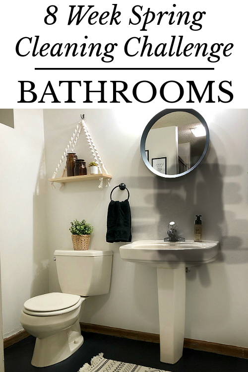 Boho style bathroom