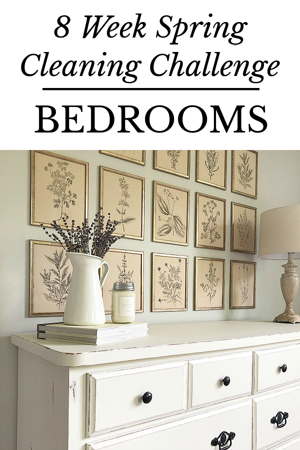 White dresser in bedroom