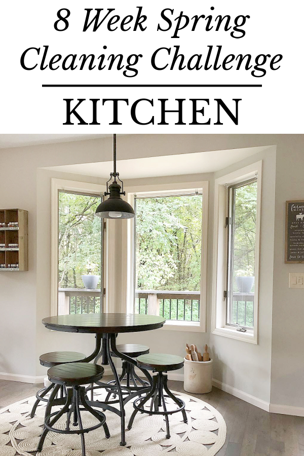 Breakfast nook off kitchen