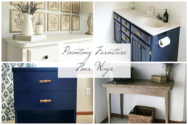 Painting Furniture Four Ways