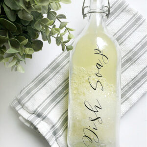 Homemade dish soap recipe using Sal Suds