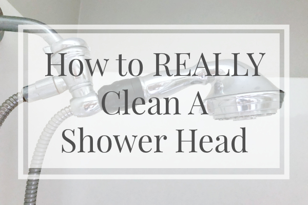 Title Image: How to Clean a Shower Head