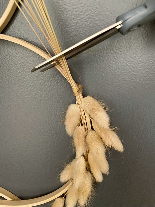 Trimming Wheat Stems