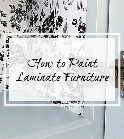 How to Paint Laminate Furniture