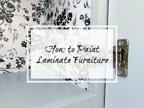 How to Paint Laminate Furniture