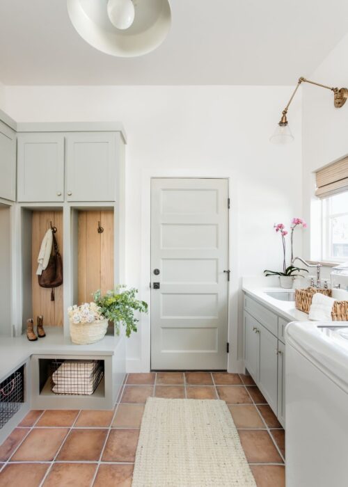 Inspiration for a $100 laundry room makeover