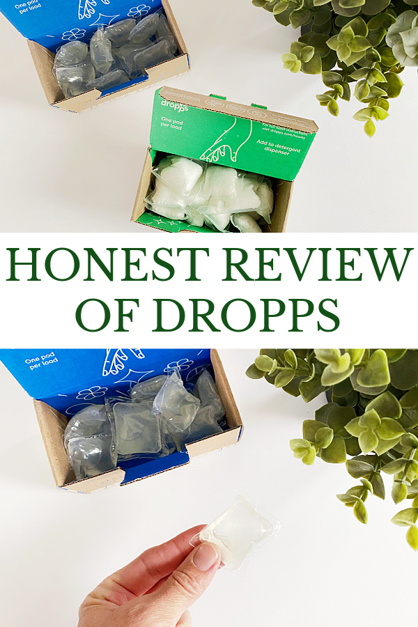 Honest review of Dropps laundry and dishwasher pods