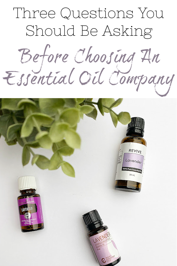 Wondering where to buy essential oils? Here are three questions you should be asking before choosing an essential oil company!
