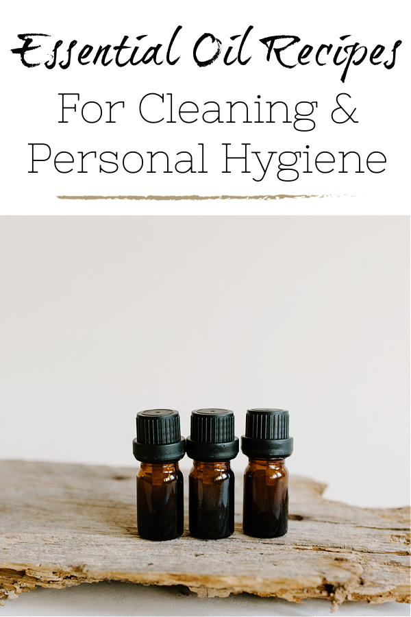 Tons of recipes using essential oils, whether for cleaning or personal hygiene