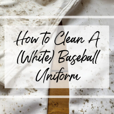 How to Clean A White Baseball Uniform