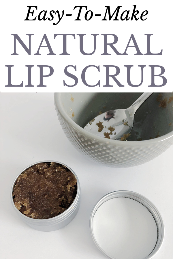 Adding homemade lip scrub to small tins