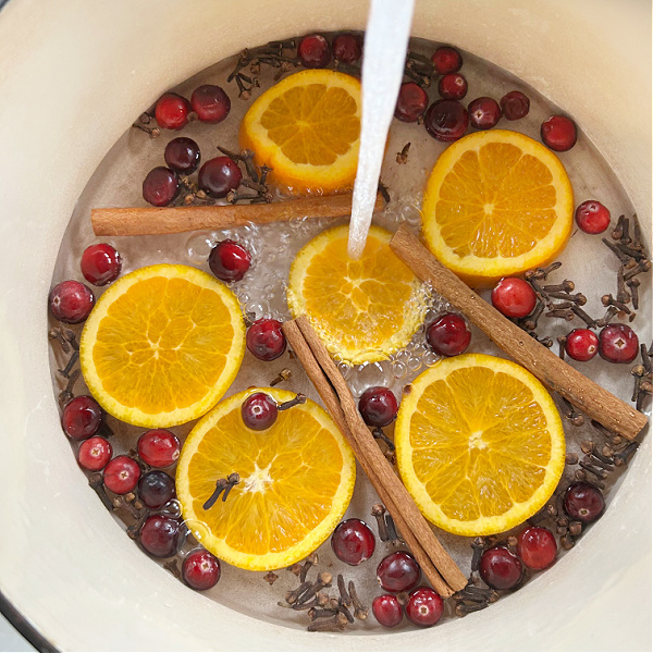 Adding Water to Fall Simmer Pot