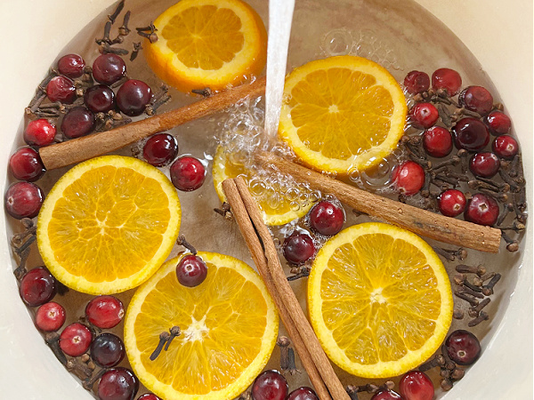 Adding water to fall simmer pot