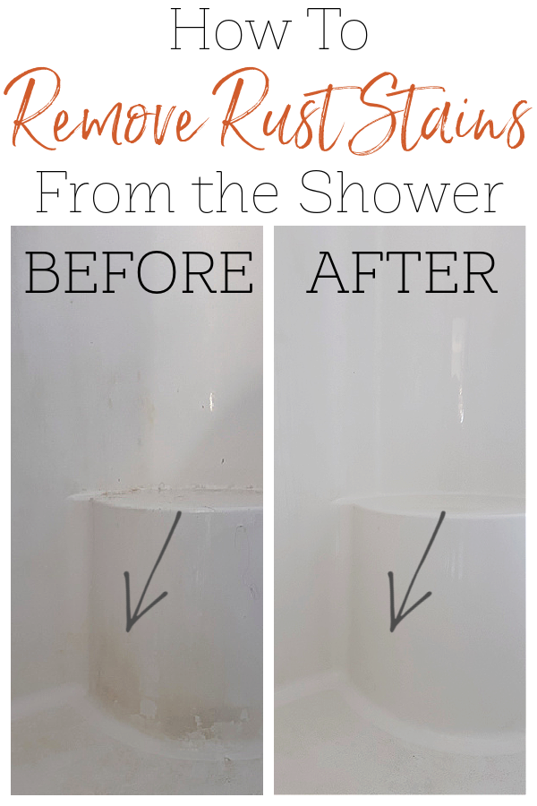 How to Remove Rust Stains in the Shower