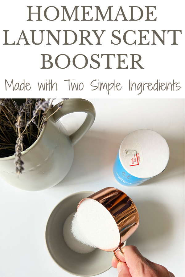 Adding salt to a DIY Laundry Scent Booster recipe