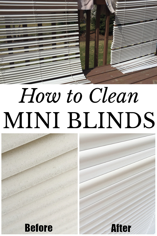 How to Clean Mini Blinds