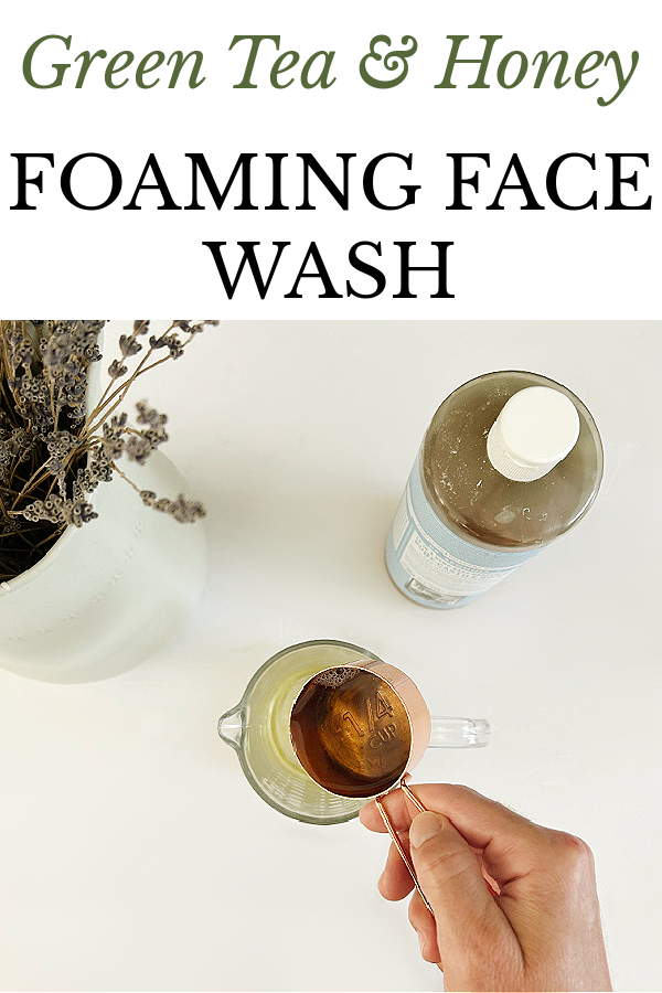 Adding Castile soap to a foaming face wash recipe