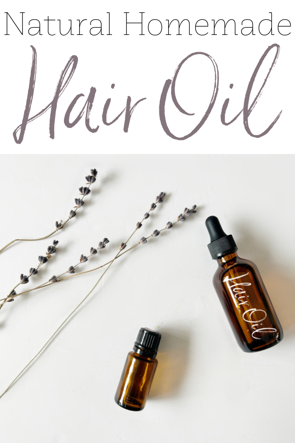 Natural Homemade Hair Oil