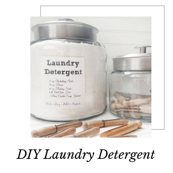 Homemade Laundry Detergent