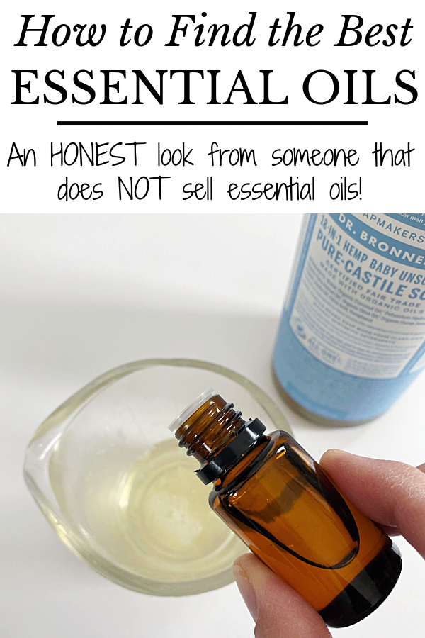 Adding essential oil to a foaming hand soap recipe