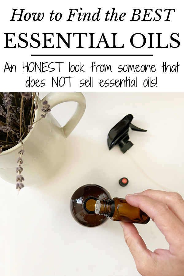 Adding essential oil to a amber glass spray bottle